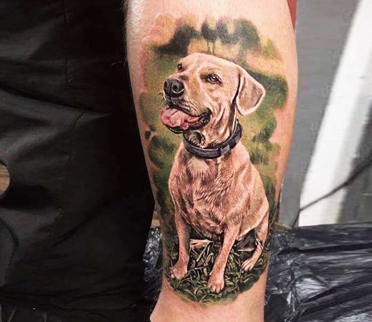 2148 Labrador Tattoo Images Stock Photos  Vectors  Shutterstock