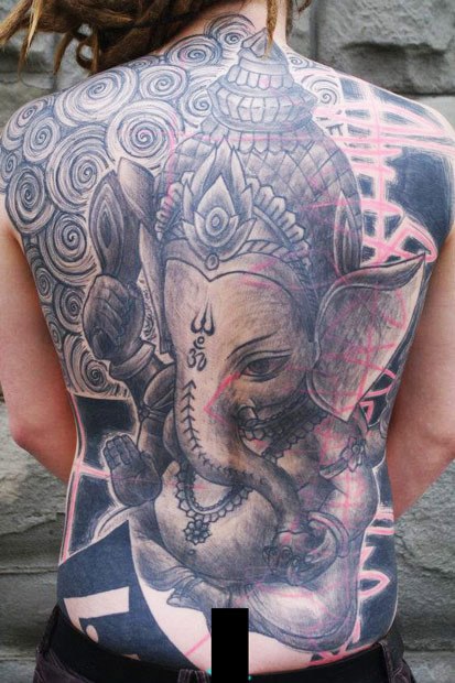 Ganesh by Travis Broyles: TattooNOW