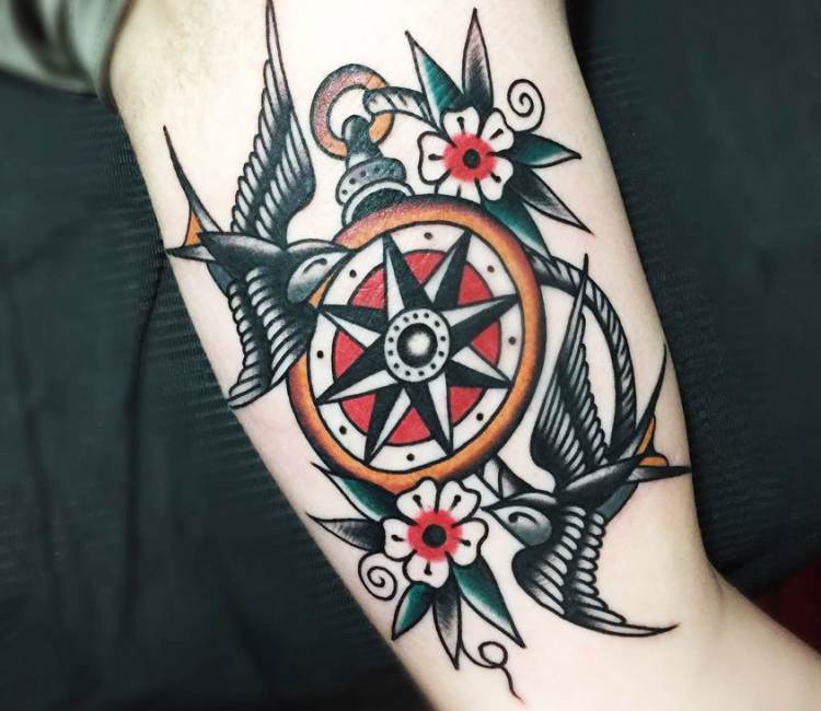 Compass Tattoo  gabbie telford
