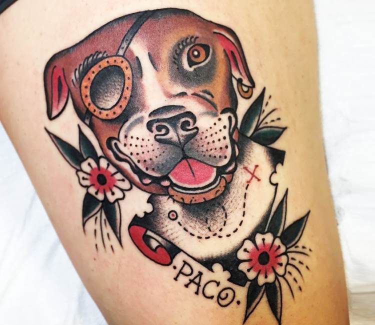 30 Amazing Pitbull Tattoos with Meaning  Body Art Guru