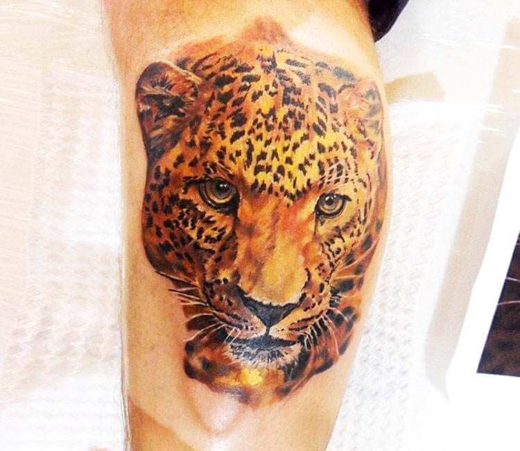 Leopard tattoo by Malena Tattoo | Photo 22381