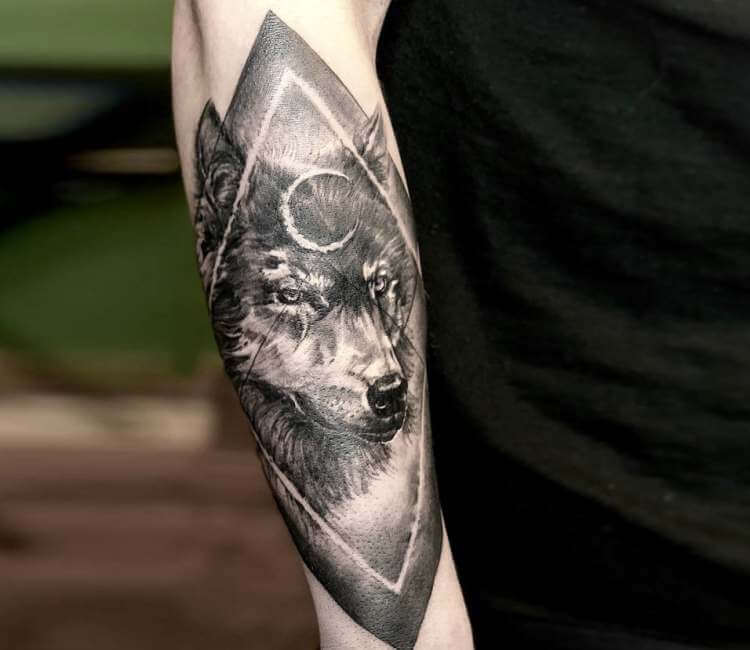 werewolf tattoo designs for men