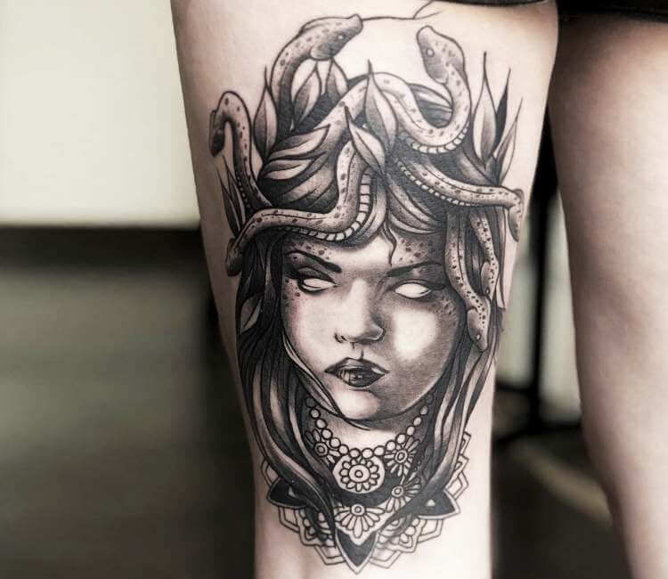 Medusa tattoo by Lukash Tattoo | Post 23068