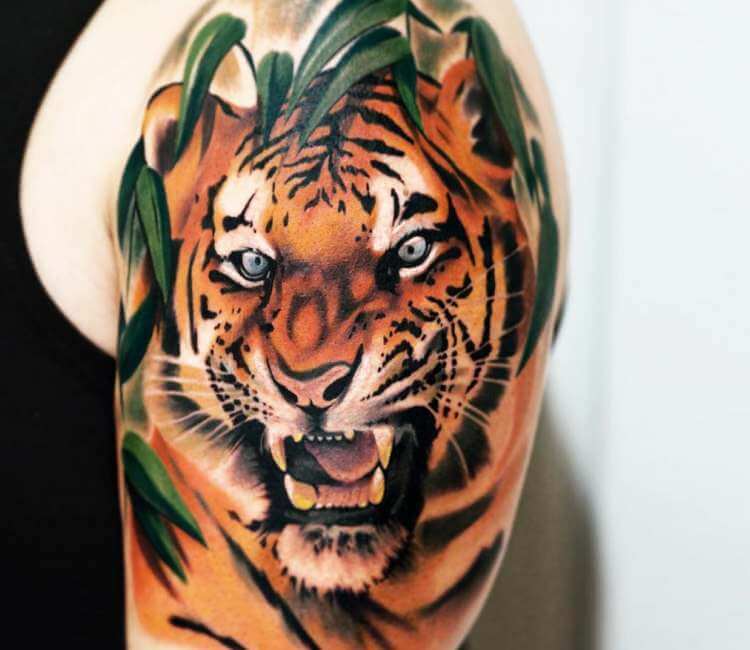 Tiger tattoo by Lukash Tattoo | Photo 22020