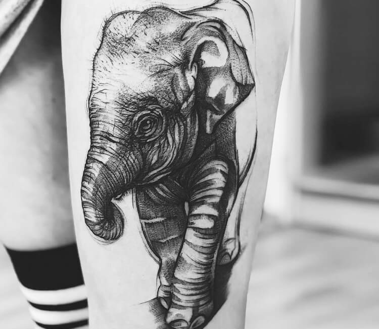 artist lukash tattoo young elephant tattoo 19050205040