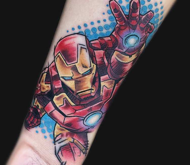 Buy Iron Man Tattoo Flash Online in India  Etsy