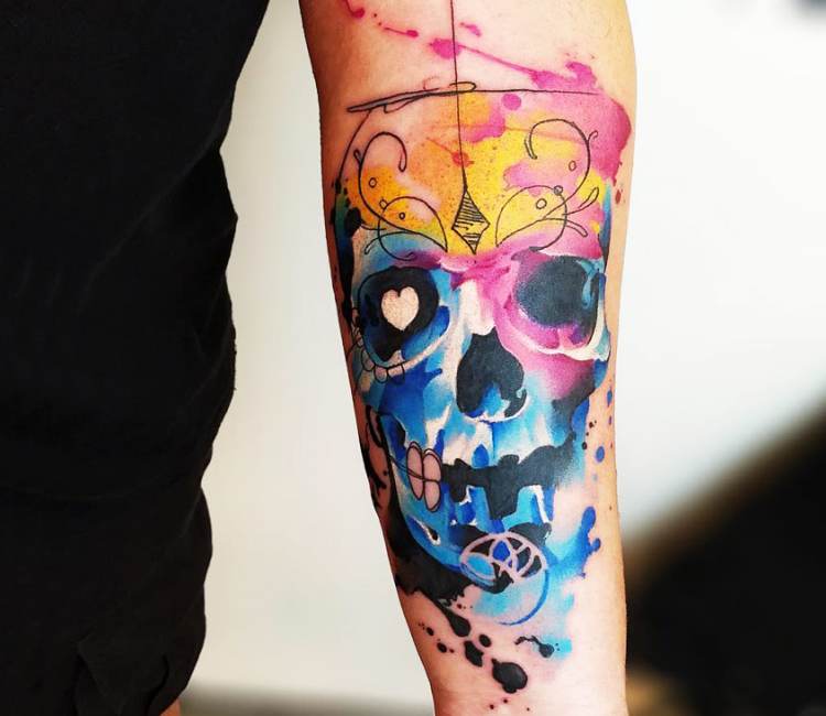 Mexican Day of the Dead and Sugar Skull Tattoos for Girls  TatRing