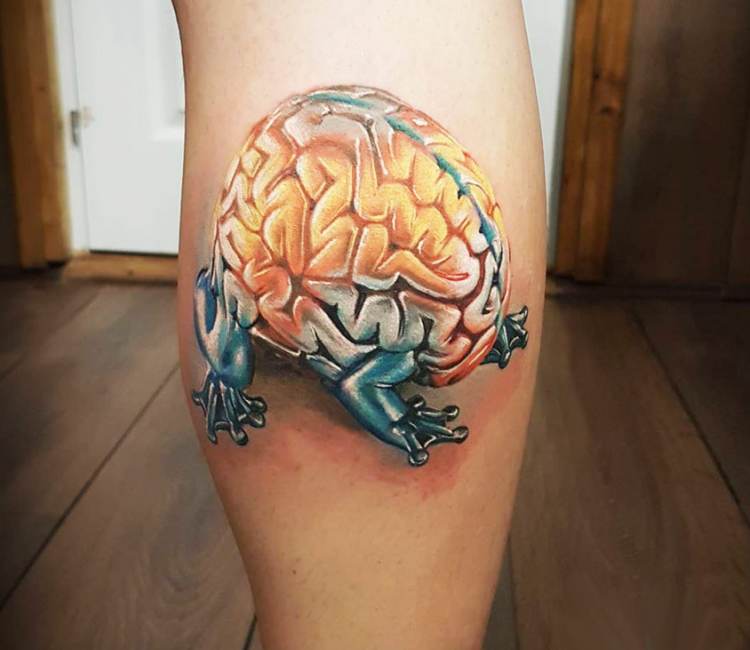 Buy Brain Temporary Tattoo set of 3 Online in India - Etsy