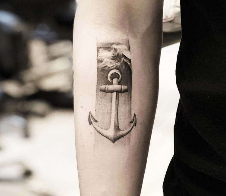 Discover 74+ realism anchor tattoo - in.cdgdbentre