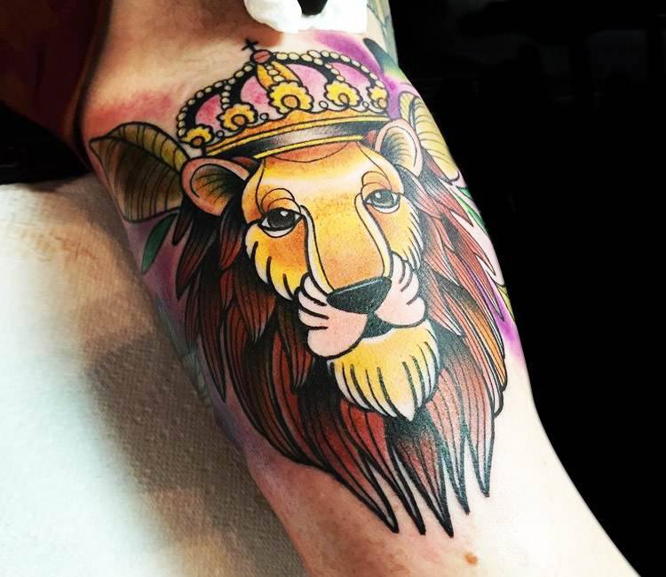 Lion King tattoo by Matt Webb | Post 16471