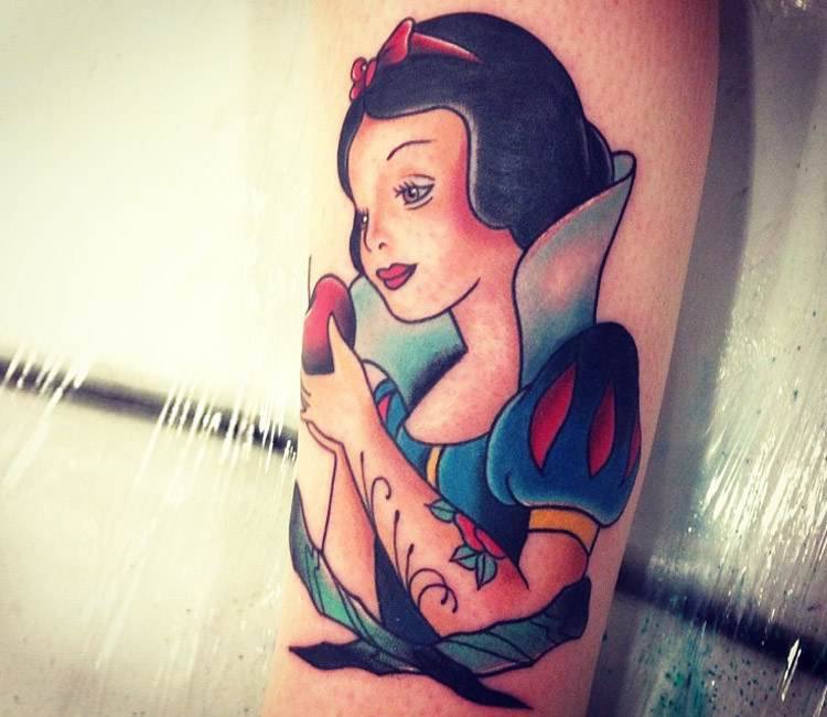 Pin by Casey Waddle on New art | Disney sleeve tattoos, White tattoo, Cute  tattoos for women