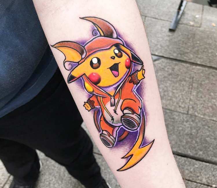 Pokemon Pikachu Tattoo