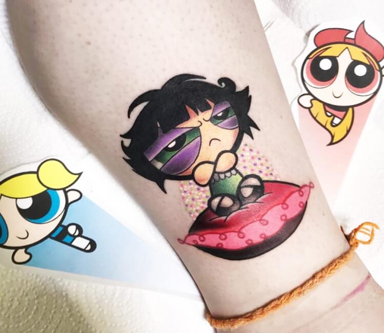 Amazoncom  Inkbox Temporary Tattoos SemiPermanent Tattoo One Premium  Easy Long Lasting WaterResistant Temp Tattoo with For Now Ink  Lasts 12  Weeks Powerpuff Girls  Blossom In Action 2x2  Beauty