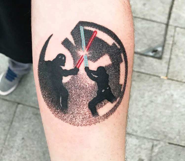 Luke Skywalker Hand Tattoo by G00NEYT00NS on DeviantArt