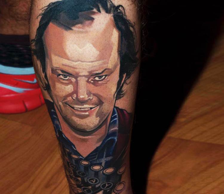 The Shining inspired tattoo on the right inner forearm. | Twin tattoos,  Forearm flower tattoo, Tattoos