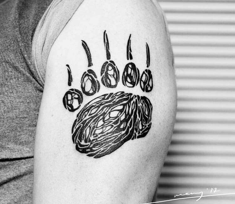 Native Bear Paw Tattoos by Doomsday71 on DeviantArt