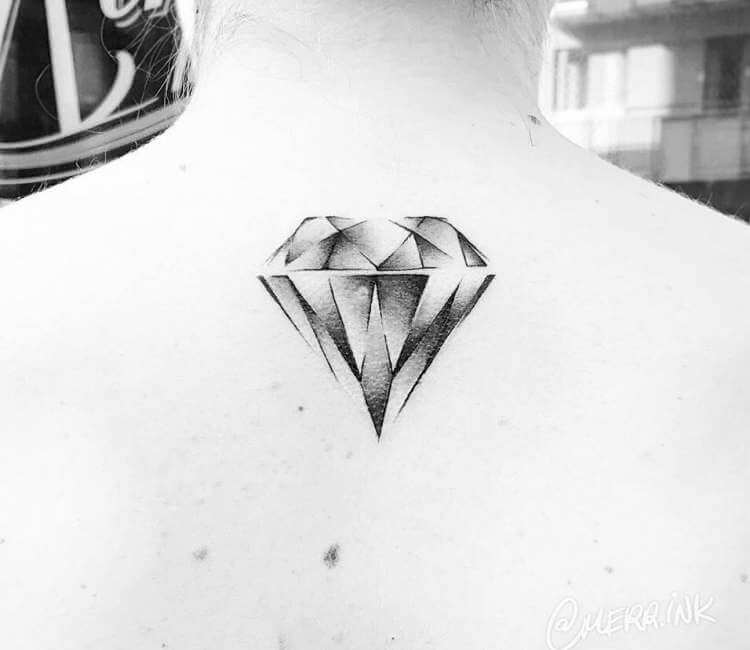 Tattoo Diamond Blackandgray Diamond diamond gemstone angle triangle  png  PNGWing