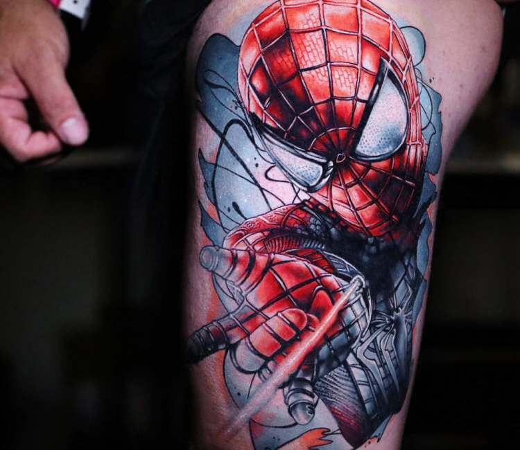 The Amazing Spiderman Tattoo by Hammond09 on DeviantArt
