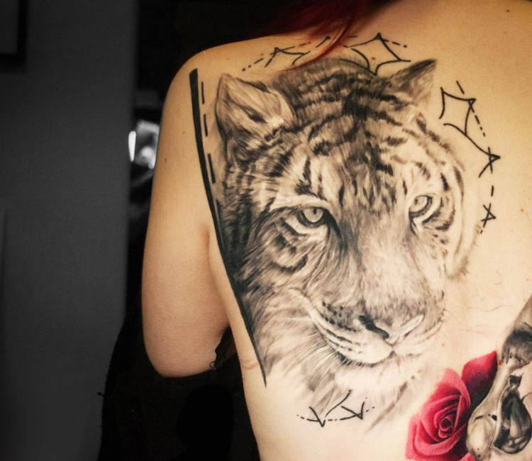 Tiger tattoo by Michael Cloutier | Post 20015