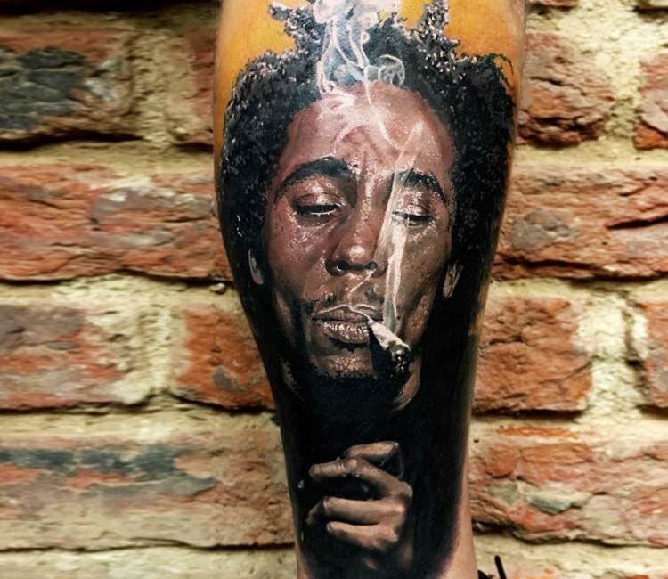 60 Bob Marley Tattoos For Men  Jamaican Design Ideas