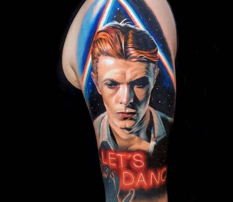 David Bowie Tattoo By Michael uet Post