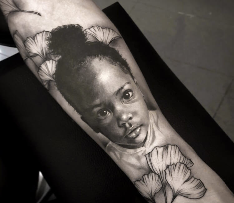 Cheryl Cole “Blown Away” By Fan's Amazing Portrait Tattoo- PopStarTats