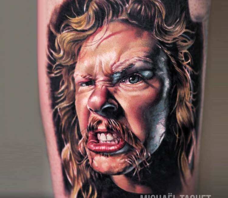 James Hetfield tattoo by Ruben Barahona  Post 30154