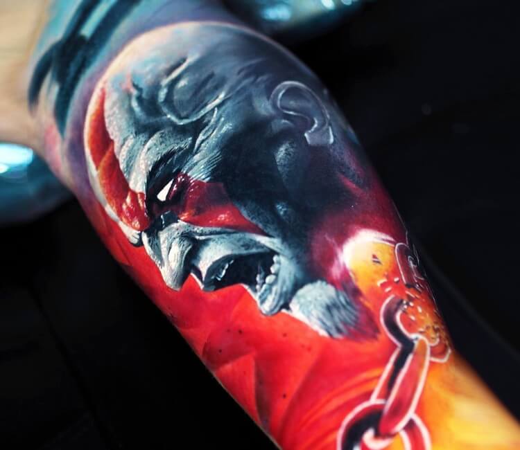 Retro Gaming Body Art  Gamer Sleeve Tattoo