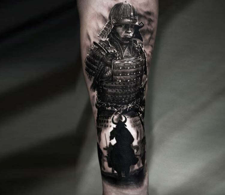 Precise Samurai Tattoo Black Ink | Tattoo designs, Samurai tattoo, Samurai  tattoo design