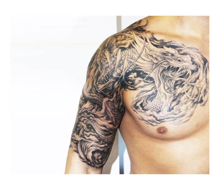 37 Shoulder Tattoos Designs and Ideas for Men – neartattoos