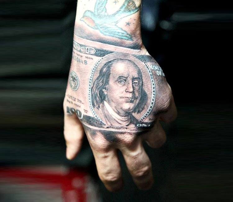 Dolar tattoo by Miguel Bohigues
