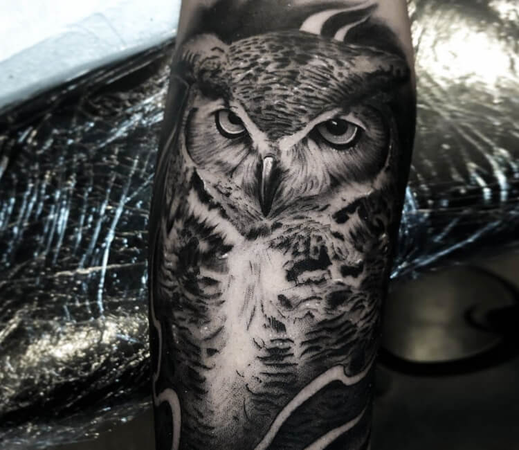 Owl Tattoo Design by watergirl1996 on DeviantArt