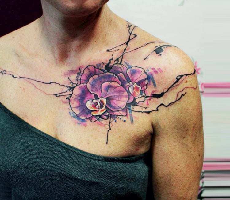 Rose Peony Temporary Tattoos For Women Girls Adult 3D Mask Orchid Flower  Tattoo Sticker Fake Daffodil Dahlia Arm Tatoos Decor  AliExpress