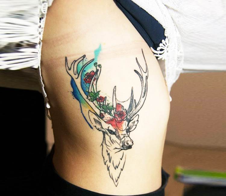 140 Most Incredible Deer Tattoo Designs  Meanings