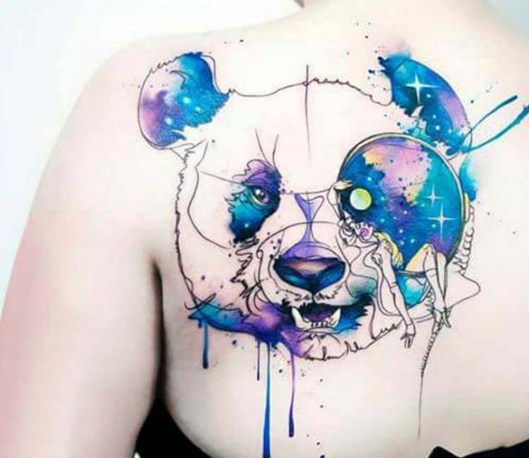 25 Perfectly Cute Panda Tattoos  TattooBlend
