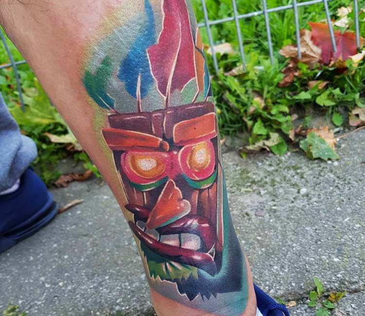 crash bandicoot tattoo
