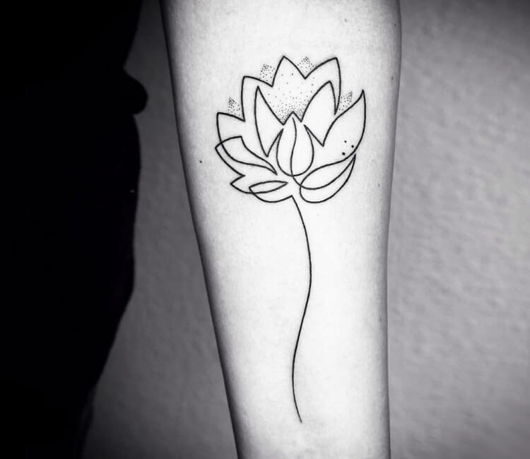 Lotus flower tattoo by Mo Ganji | Post 27617