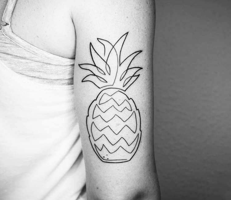 I regretted getting a pineapple tattooed on my arm after discovering  meaning  Daily Express US