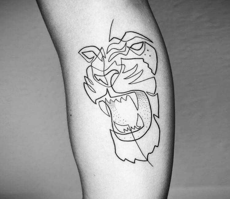 Tiger tattoo by Mo Ganji | Post 29663