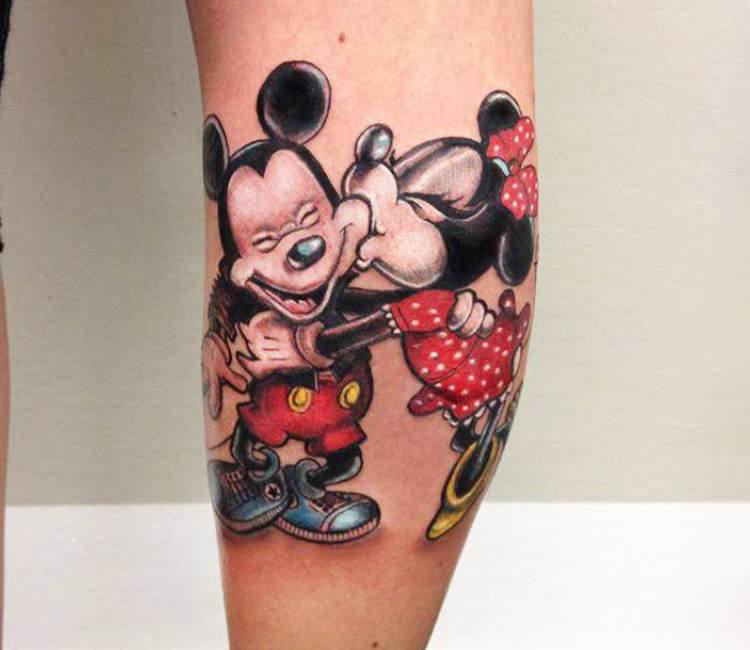 Mickey Minnie Mouse Temporary Tattoo Sticker  OhMyTat