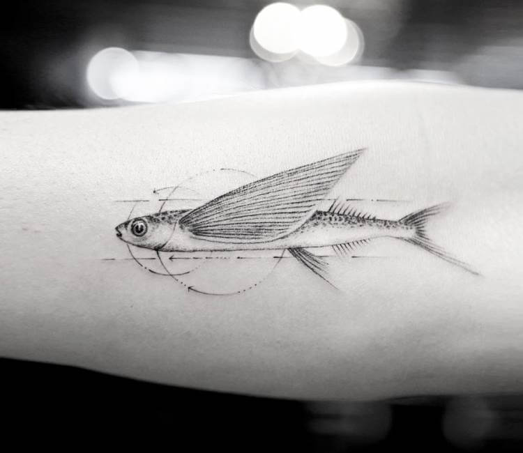 Fish tattoo small | tattoosphoto
