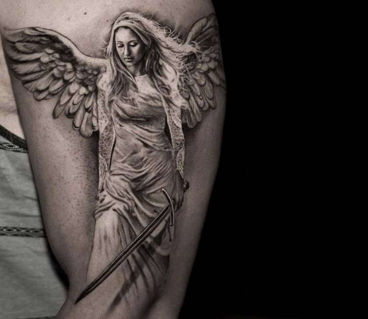 Top 30 Angel Tattoos For Men
