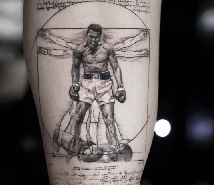 Carmelo Anthony quote: I got a picture [tattoo] of Mohammed Ali on my...