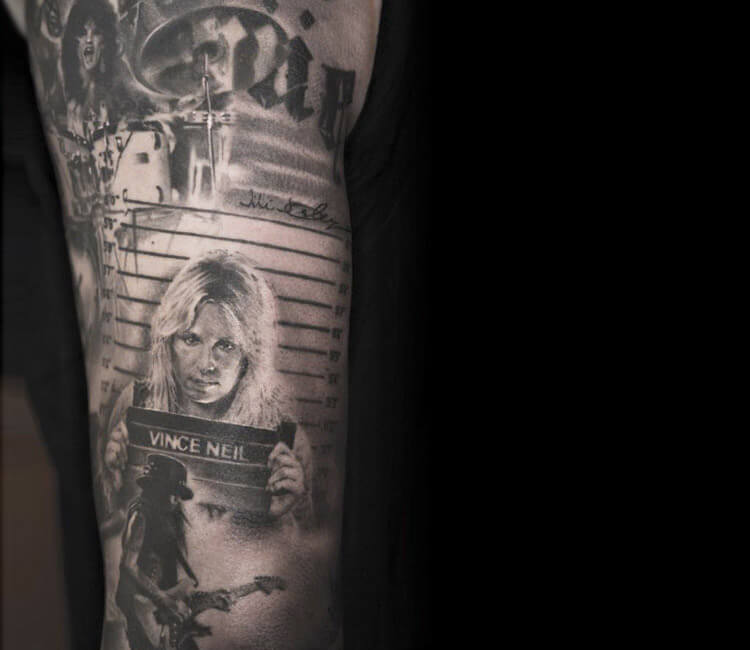 Vince Neil tattoo by Niki Norberg Post 13666