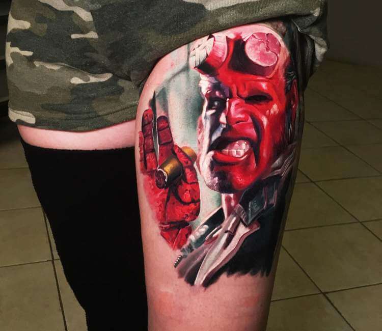 HellBoy - A Captivating Tattoo and Aesthetic Inspiration