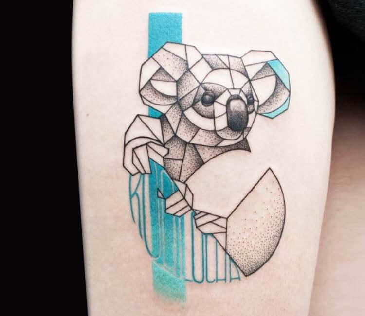 Mama and baby koala by Greg at Atomic Roc in Rochester NY  rtattoos