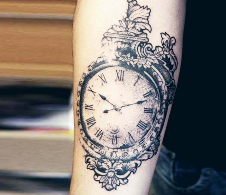 125 Timeless Pocket Watch Tattoo Ideas  A Classic and Fashionable Totem