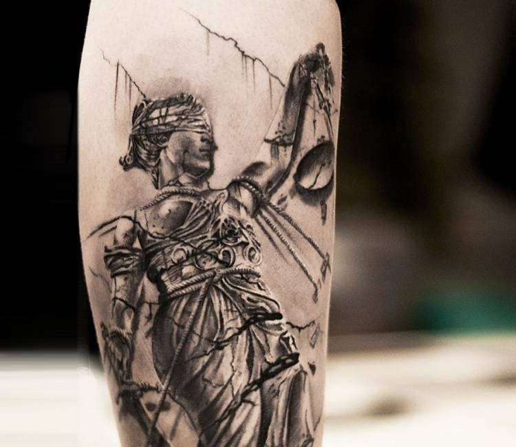 And Justice for All tattoo by Oscar Akermo | Post 14817