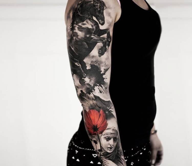 60 Amazing Sleeve Tattoos for Men  Women  TattooBlend