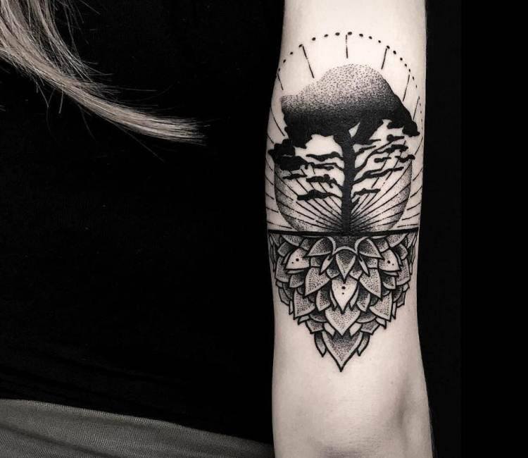 Rang Selvforkælelse Tilladelse Nature Mandala tattoo by Otheser Tattoo | Post 14699